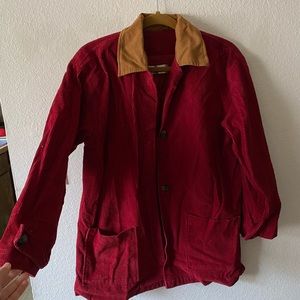 Red Corduroy Jacket